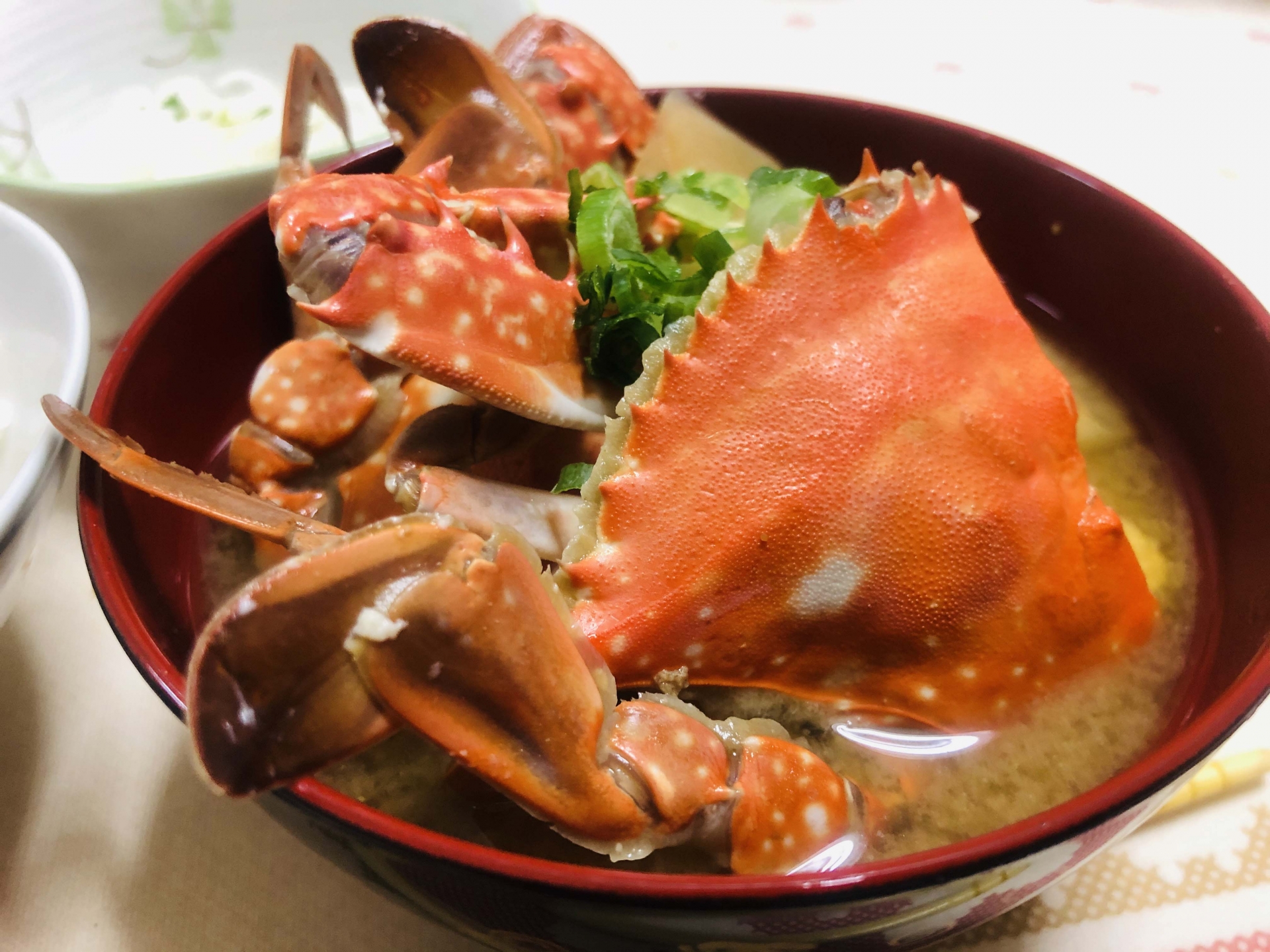 ワタリガニ（渡り蟹）の味噌汁が臭い！ 臭み取りと下処理の方法