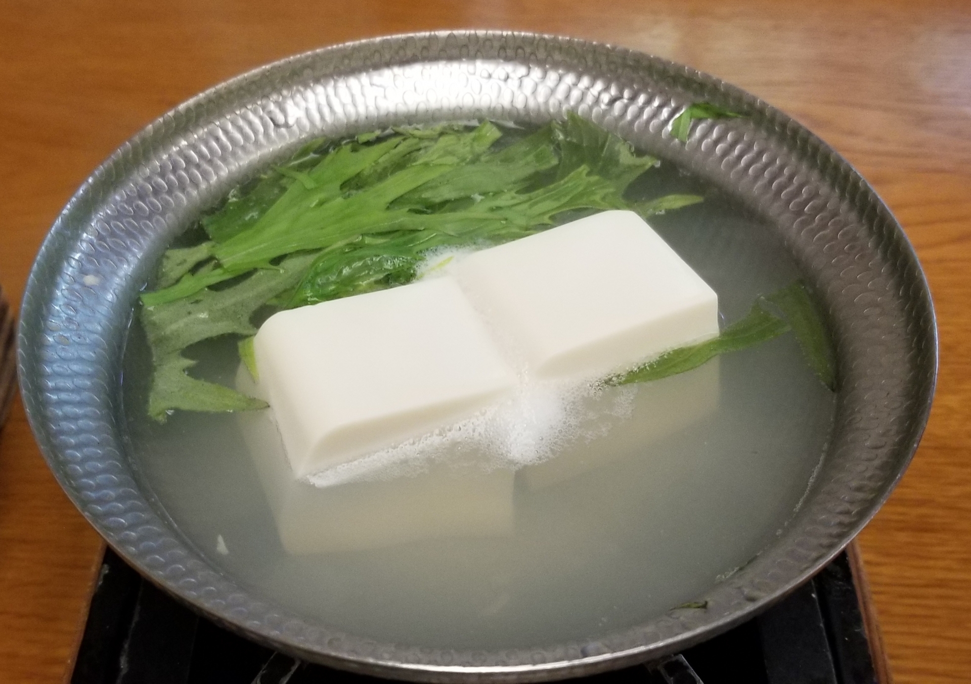 湯豆腐のシメの基本